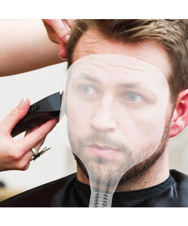 TOVINANNA Hairspray Mask Clear Barber Salon Faces Shield Plastic Hairdressing Haircut Faces Mask Eyes Protector Cover - Buy Online on GoSupps.com