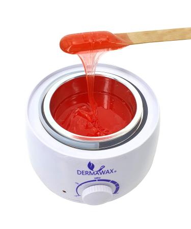 Dermawax Crystal Orange Hypoallergenic Wax Beads - Ideal for Brazilian Full Body Face & Arms Hair Removal | 800g - Buy Online on GoSupps.com