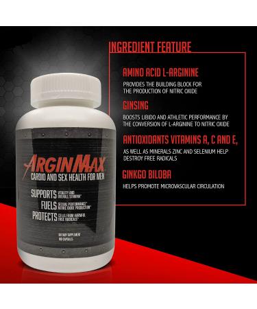 ArginMax Men 180 Capsules - Daily Wellness for Enhanced Vitality & Performance - Buy Online on GoSupps.com
