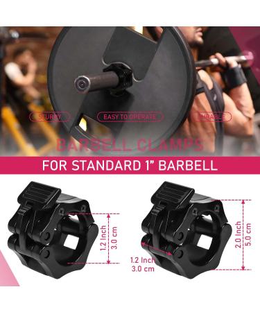 Buy Taeku Dumbbell Closures - Professional 2-Piece Barbell Clips & Quick Lock Clamps for Stronglift Training (30mm) - International Shipping Available - Buy Online on GoSupps.com