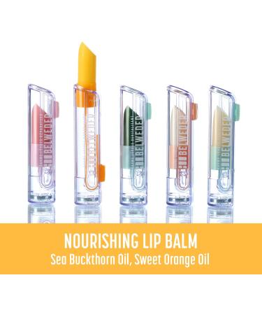 BELWEDER - Nourishing Lip Balm with Sea Buckthorn Oil and Sweet Orange Oil - Protective and Antioxidant - Lip Regeneration - Transparent Balm for Men and Women - Buy Online on GoSupps.com