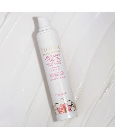 Pacifica Beauty Dreamy Youth Day and Night Face Cream - Daily Hydrating Facial Moisturizer for All Skin Types - Peptides and Floral Stem Cells - Vegan & Cruelty Free - 1 Pack - Buy Online on GoSupps.com