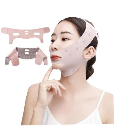 Double Chin Reducer - High-Elastic V-Line Lifting Strap for Breathable Skin Tightening & Sculpting - Reusable Face Lift Sleep Strap - Buy Online on GoSupps.com