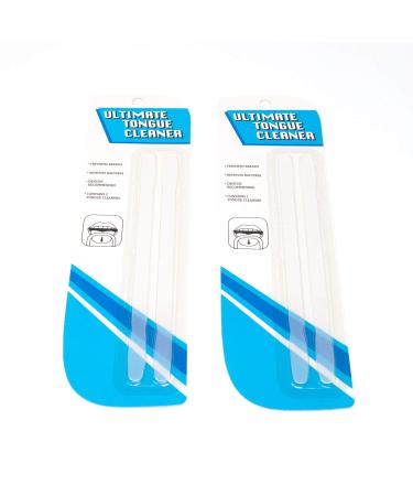 Ultimate Tongue Cleaner 4 Pack - Gentle & Effective Plastic Tongue Scraper for Fighting Bad Breath & Plaque - Buy Online on GoSupps.com