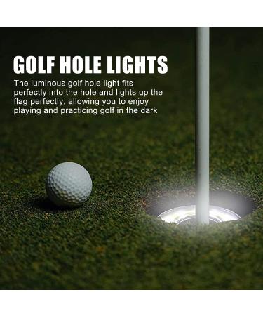 4PCS LED Golf Hole Lights - Night Golf Putting Cup Light & Accessories - Buy Online on GoSupps.com