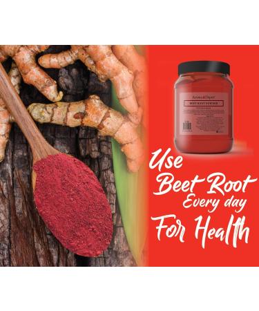Beet Root Powder 2 lb - Aroma Depot | Raw Non-GMO Vegan Gluten-Free | Nitric Oxide Booster & Energy Enhancer | Immune Support | 100% Natural - Buy Online on GoSupps.com