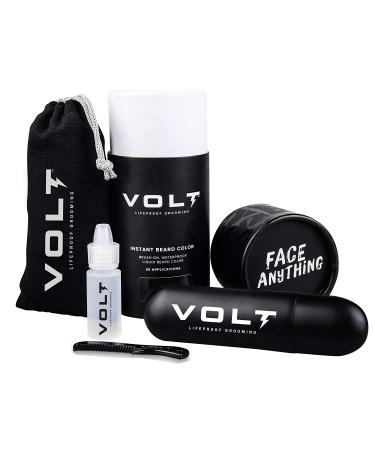 VOLT Grooming Instant Beard Color - Auburn (Red) Set | Smudge & Water Resistant Brush-On Color for Beards & Mustaches - Buy Online on GoSupps.com