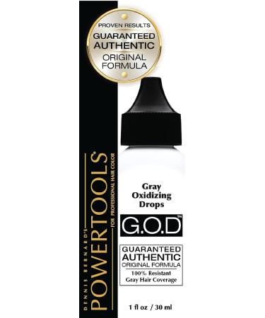 Authentic GOD Original Gray Oxidizing Drops | Mix for Guaranteed Grey Coverage 1 Fl Oz - Buy Online on GoSupps.com