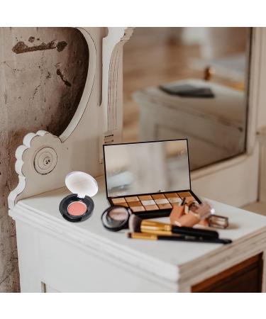 KALLORY 8pcs Makeup Blush & Eyeshadow Containers Set for Women - Empty Storage Box Pallet in Black - Buy Online on GoSupps.com