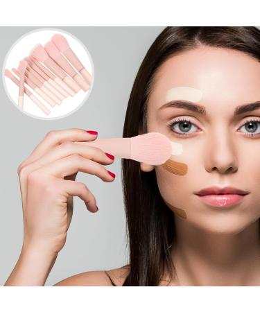 POPETPOP 1 Set Makeup Brush Set Nylon Cosmetic Brush Blush Brush Loose Powder Brush Foundation Powder Concealer Eye Shadow Make Up Kit for Women Girls - Buy Online on GoSupps.com
