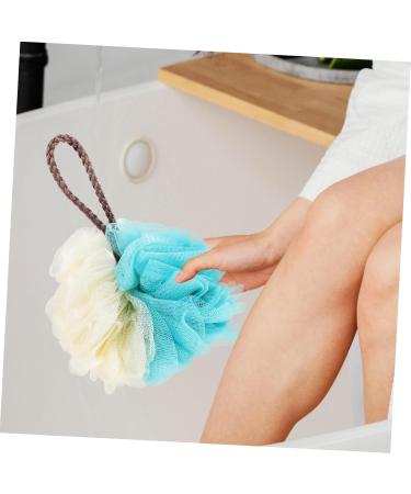 Healeved 5pcs Double Bathing Skin Scrubber - Premium Shower Sponge for Women | Loofah Bath Body Scrubber | Ideal for Soft Exfoliating Cleansing - 1 Count - Buy Online on GoSupps.com