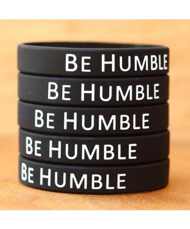 Shop 5 Be Humble Silicone Wristband Bracelets | International Shipping Available - Buy Online on GoSupps.com