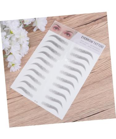 Didiseaon 6 Pcs 3d Eyebrow Stickers Hair Accessories Eyebrow Transfer Stickers Tool Eyebrow Trimming 6d ze008x3pcs Blackx3pcs - Buy Online on GoSupps.com