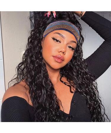 Zoestar Boho Wing Straps Yoga Head Wraps | Vintage Striped Turban & Bandeau Headscarves | Stylish Stretchy Hair Bands for Women & Girls (3 Pieces) - Buy Online on GoSupps.com