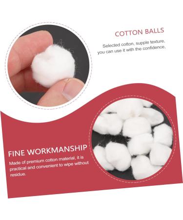 FOMIYES 300 pi ces Boules de Coton pour Dissolvant Ongles Coton Absorbant Doux pour Retrait Gel Vernis Usage Professionnel et Domicile - Buy Online on GoSupps.com