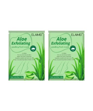 Foot peeling mask 1/2/3 pair of foot mask exfoliating socks cornea callus socks horn skin remove foot peeling baby foot foot corneal socks intensive nourishing foot mask in socks