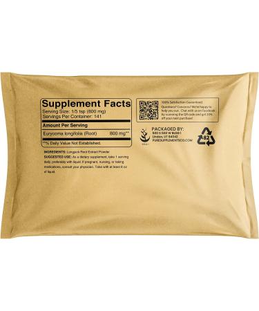Longjack Extract (4oz) Tongkat Ali - Pure Original Ingredients, Vegan & Gluten-Free - Buy Online on GoSupps.com