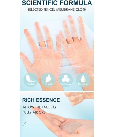Limvoo 24K Hyaluronic Acid Mask Hyaluronic Acid Mask Korean Skin Care Products (Hyaluronic acid) - Buy Online on GoSupps.com
