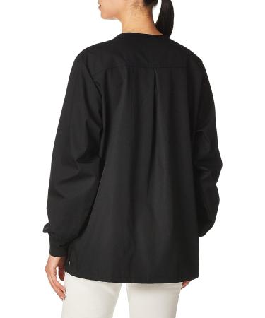 WonderWink Origins Delta Scrub Jacket - X-Large, Black - Buy Online on GoSupps.com
