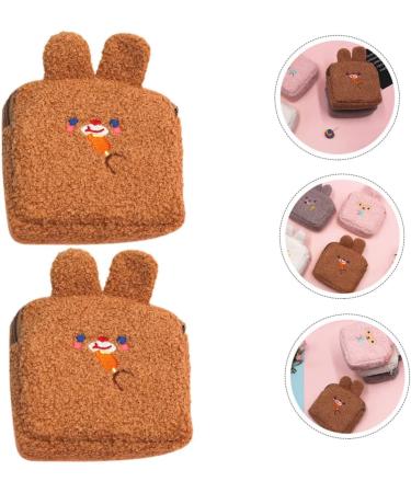 Solustre 10 Pcs Plush Wallet Set for Girls - Menstrual Performance Coin Bags & High Capacity Cosmetic Organizers - Buy Online on GoSupps.com