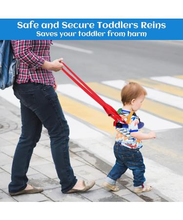 Baby Reins: Anti-Lost Toddler Walking Harness | Safety Kids Reins for 1-3 Years Old - Buy Online on GoSupps.com