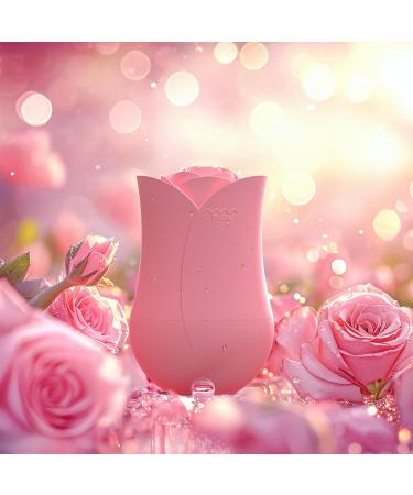 Ice Roller for Face & Eyes - Shrink Pores Reduce Dark Circles Reusable Silicone Massage Tool - Pink #093 - Buy Online on GoSupps.com