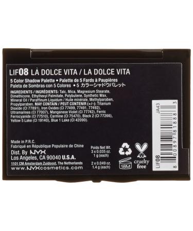 NYX Love In Florence Eye Shadow Palette - La Dolce Vita | International Shipping Available - Buy Online on GoSupps.com
