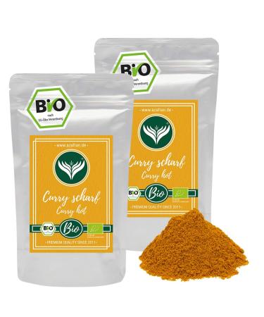 Azafran ORGANIC Noble Curry Curry powder Indian (hot) Madras direction 500g 500 g (1 pack) - Buy Online on GoSupps.com