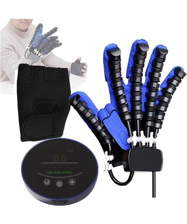 Stroke Finger Extension Recovery Device Hand Spasticity Recovery Equipment Robot Rehab Gloves Recovery Exercise Equipment Device Orthosis for Relief Cramps Right XL