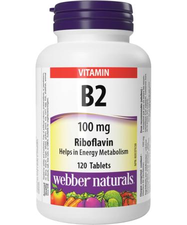 Webber Naturals Coenzyme Q10 (CoQ10) 100mg 60 Softgels High Potency Antioxidant For Heart Health & Vitamin B2 Riboflavin 100 mg 120 Tablets Supports Energy Metabolism Vegan Naturals Coenzyme Q10 + VITAMIN - Buy Online on GoSupps.com