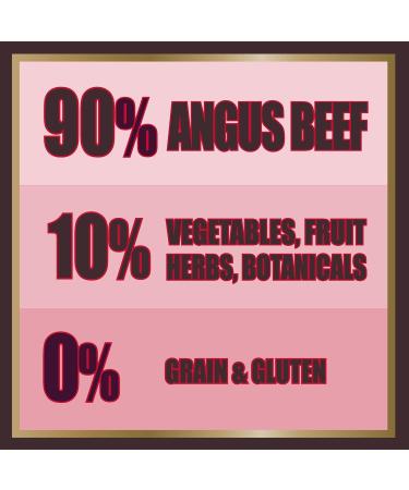AATU Dog 90/10 Wet Dog Food - Angus Beef 6x400g - Grain-Free & High Protein - Buy Online on GoSupps.com