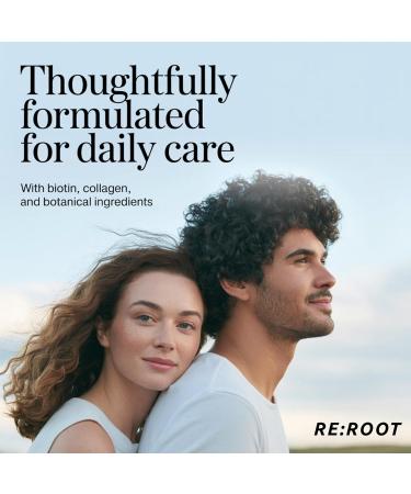 RE:ROOT Hair Beauty Capsules Biotin 12 000 mcg Collagen Keratin MSM Bamboo for Hair Skin & Nails 60 Vegan Capsules - Buy Online on GoSupps.com