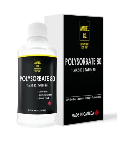Polysorbate 80 - Tween 80 (8 fl OZ) | Amriel Co.