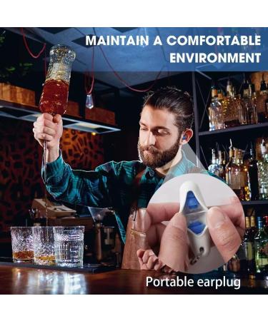 Buy Ear Plugs for Sleeping - Noise Cancelling Reusable Silicone Earplugs | 3 Pairs High Fidelity Concert Earplugs for Music Festivals & DJs - Includes Travel Covers - Buy Online on GoSupps.com