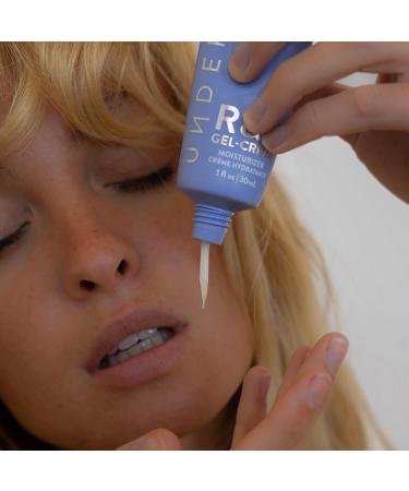 Undefined Beauty R&R Gel-Cr me Moisturizer - Fragrance-Free Infused with Peptides Ceramides & Hyaluronic Acid for Hydration & Collagen Boost - 1oz - Buy Online on GoSupps.com