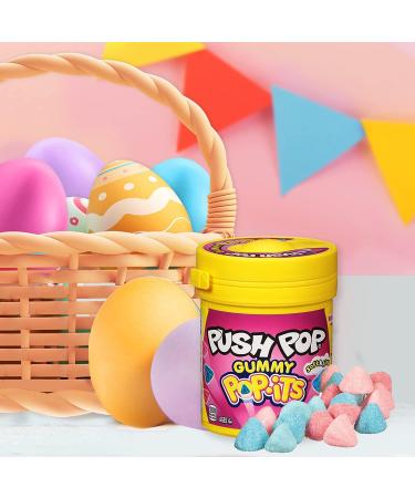 Push Pop Gummy Pop-Its Gummy Easter Candy - Gummy Pop It Candy In Various Fruity Flavors - Fun Easter Candy Gift - Buy Online on GoSupps.com