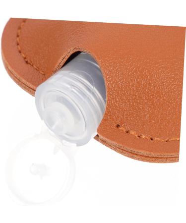 Minkissy 10 STK PU Leather Pendant Travel Container - Key Rings & Hanging Decoration for Travel Bottles & Soap | Perfect for On-the-Go Organization - Buy Online on GoSupps.com