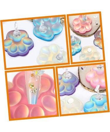 Healeved 1 Set magnetic nail holder nail kits display stand Nail supplies crystal nail holder for painting nails magnetic Symphony Accessories nail frame press on nail stand - Buy Online on GoSupps.com