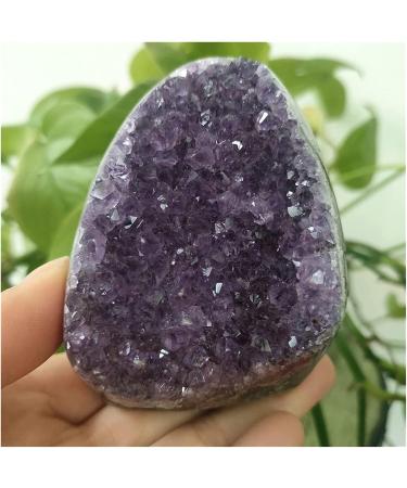 Amethyst Rough Stone 2pcs Natural Uruguay Dream Amethyst Quartz Crystal Cluster Specimen Gifts 500-600g/pc - Buy Online on GoSupps.com