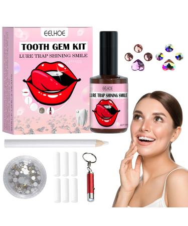 Ijhygd tooth jewelry tooth gem kit tooth jewelry set with glue tartar jewelry tooth gem tooth jewelry set tartar tooth gem kit tooth jewelry tooth jewelry with 2 sets