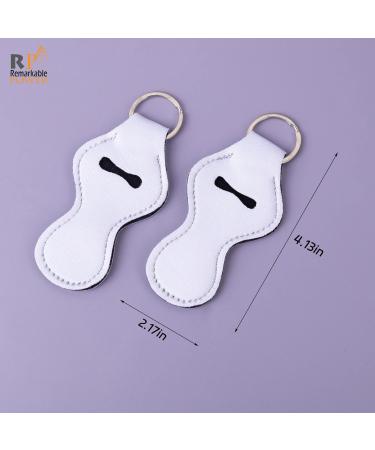 RP Remarkable Power 10 Pack Sublimation Chapstick Holder Keychain - Lip Balm Holder Set - Buy Online on GoSupps.com