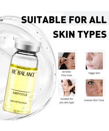 Hyaluronic Acid for Microneedling Concentrate Ampoules for Anti Aging Restore Replenish Skin Intense Moisturizing Booster for Glowing Skin 5 Vials 0.35 Fl Oz - Buy Online on GoSupps.com