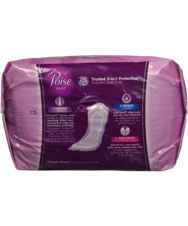 Poise Ultimate Long Pads - 27 Count (Pack of 1) | Maximum Absorbency - Buy Online on GoSupps.com