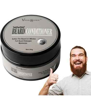 Huaxingda Beard Care - 80g Moisturizing Cream for Men | Smooth & Shiny Beard Detangler & Restorative Care - Buy Online on GoSupps.com