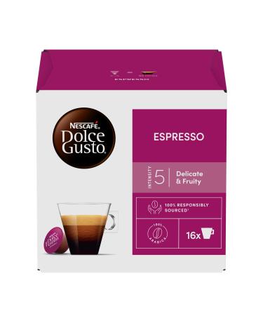 Nescafé Dolce gusto Espresso Decaffeinato Café, 16 x 6g