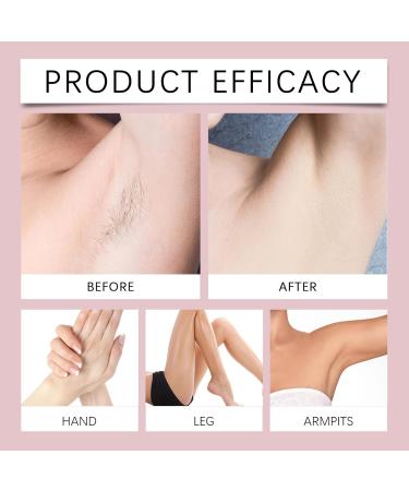 Shaving-Free Hair Removal Cream | Skin Lotion with Scraper 120g | Hair Removal Cream for Intimate Areas Legs Underarms Back Bikini Lines - Buy Online on GoSupps.com