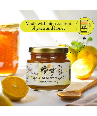 Yakami Orchard Japanese Yuzu Marmalade 10 Ounce (Pack of 2) - 300g Jar | Authentic Citrus Spread - Buy Online on GoSupps.com