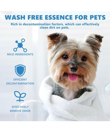 Wash Free Essence for Pets - Leave-in Conditioner & Detangling Spray for Cats & Dogs (1pc) - Buy Online on GoSupps.com
