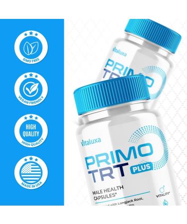 (2 Pack) Primo TRT Pills PrimoTRT Maximum Strength Supplement Capsules - Primol PrimeTRT Advanced Blend Premium Prime Natural Performance Formula PrimaTRT Review (120 Ct) - Buy Online on GoSupps.com