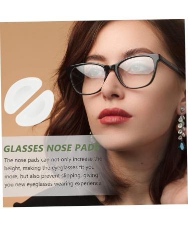 Healeeved 30 Pairs Clear Nose Pads - Silicone Cushion for Glasses | Adhesive Apricot & Sun Protection | Nasal Shaper - Enhanced Comfort - Buy Online on GoSupps.com